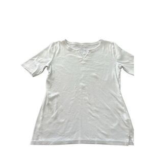 Talbots Pima  Cotton Tee size SP